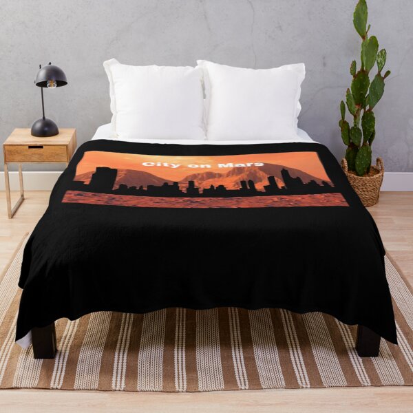 Item preview, lets go to mars cities on mars designed and sold by funnylittleshop.