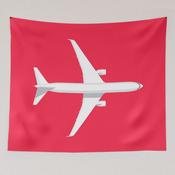 Item preview, 767 Passenger Jet Airliner Aircraft - Crimson designed and sold by VoodooCircus.