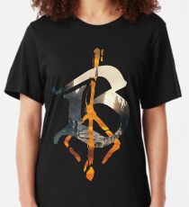Bloodborne B Hunter's Mark Slim Fit T-Shirt