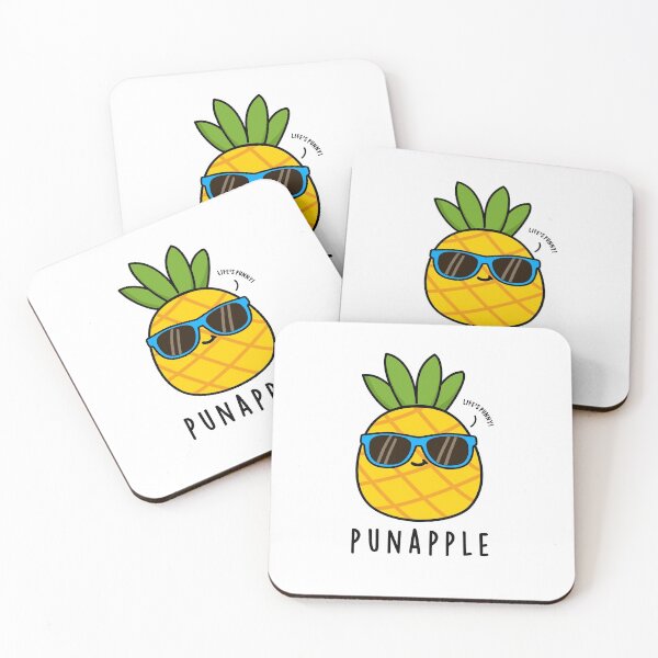 Item preview, Pun-apple Funny Fruit Pineapple Puns  designed and sold by punnybone.