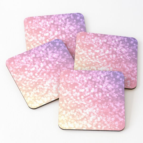 Item preview, Pink and Purple Bokkeh designed and sold by heycoolsticker.