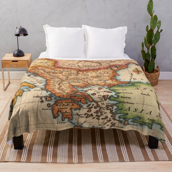 Item preview, Vintage Map designed and sold by ArtsyWishy.