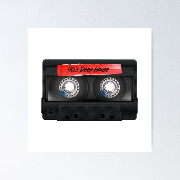 Item preview, 90's Deep House Mix Tape Cassette designed and sold by Six Deers.