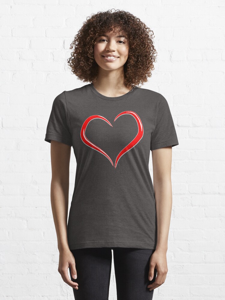 red valentine heart | Essential T-Shirt