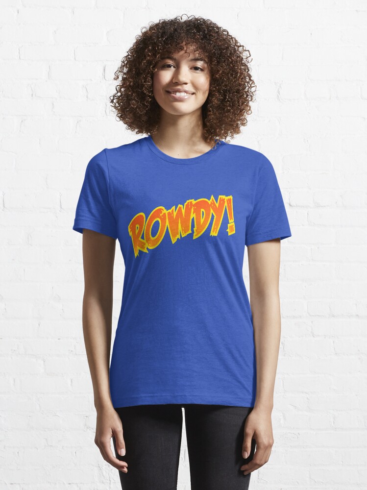 ROWDY Essential T Shirt for Sale by Raza632 Redbubble