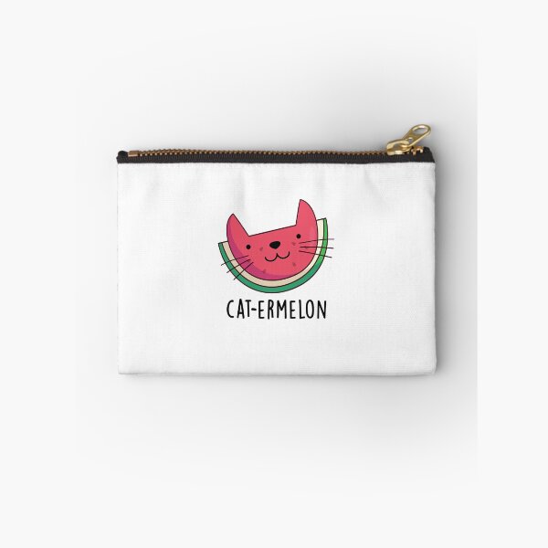 Item preview, Cat-ermelon Cute Cat Watermelon Pun designed and sold by punnybone.