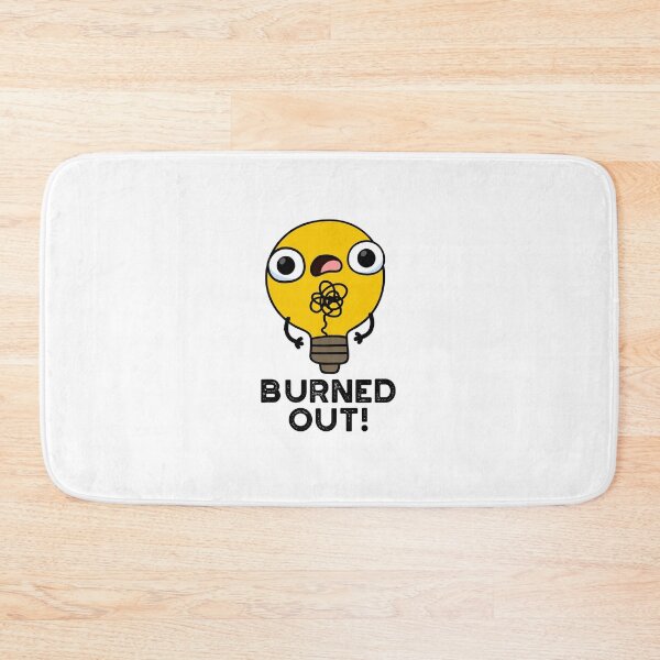 Item preview, Burned Out Cute Bulb Puns  designed and sold by punnybone.
