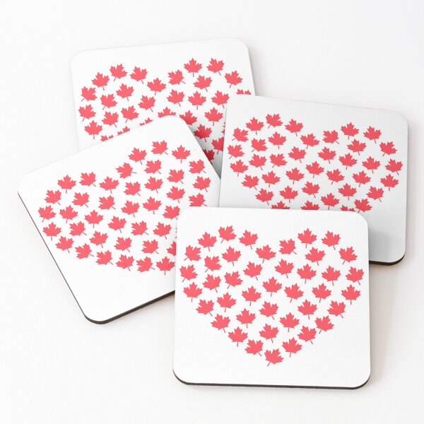 Item preview, Canadian Maple Leaf Heart designed and sold by girlsgetgadgets.
