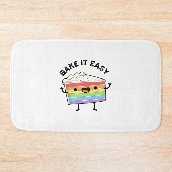 Item preview, Bake It Easy Cute Cake Puns designed and sold by punnybone.