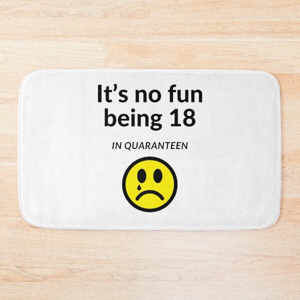 Item preview, No fun being a teen at home in quarantine (quaranteen) designed and sold by UncleStuScience.