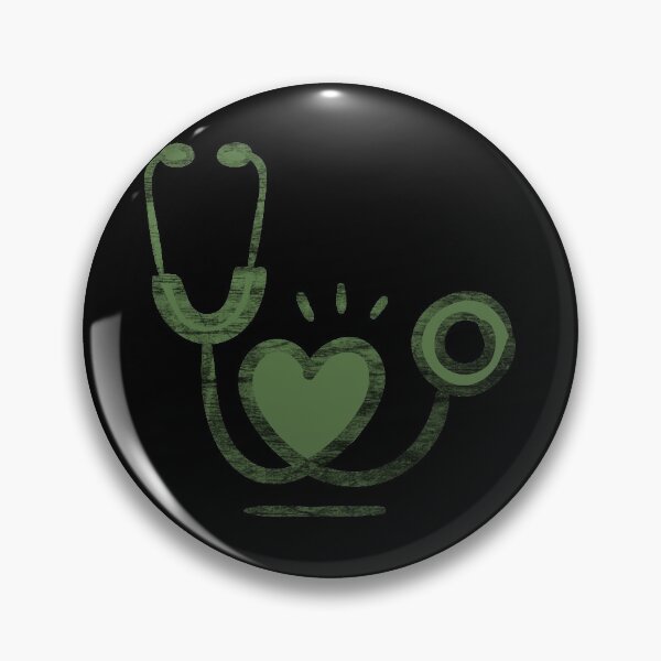 Item preview, Hunter Green Stethoscope designed and sold by AllRyeTea.