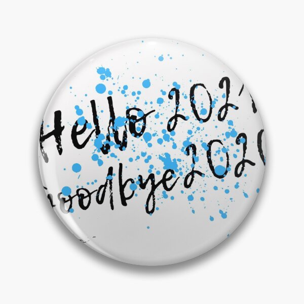Item preview, Hello 2021 Goodbye 2020 designed and sold by ClearThoughts.