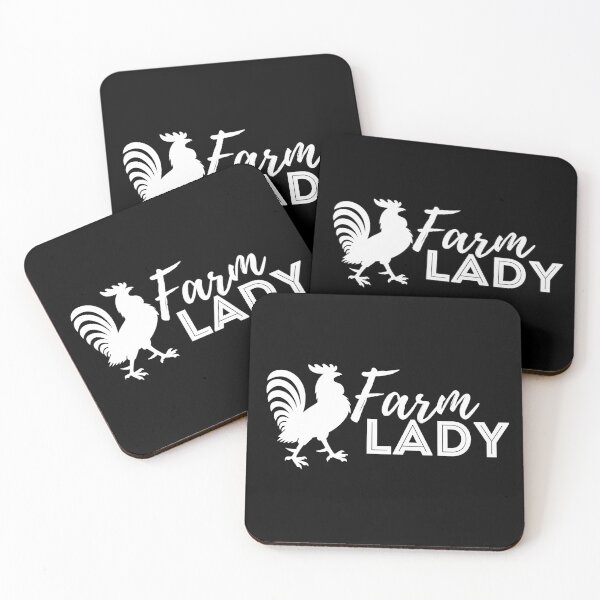 Item preview, farm lady - chicken silhouette designed and sold by Atleta-Cali.