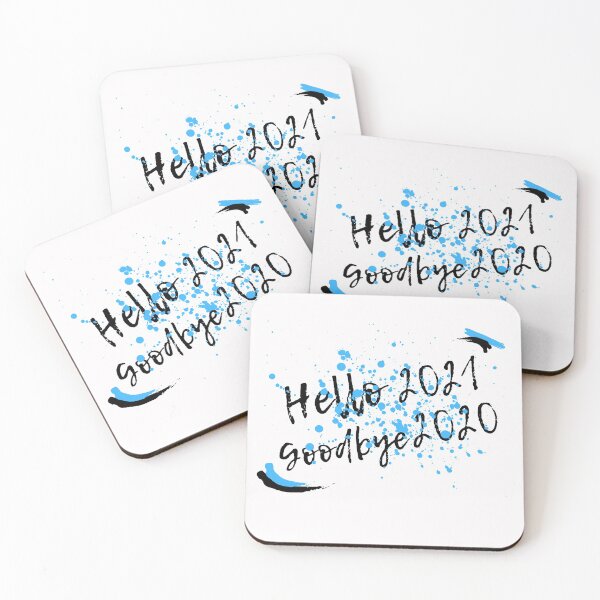 Item preview, Hello 2021 Goodbye 2020 designed and sold by ClearThoughts.