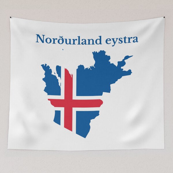 Item preview, Iceland Northeastern Region Map. designed and sold by marosharaf.