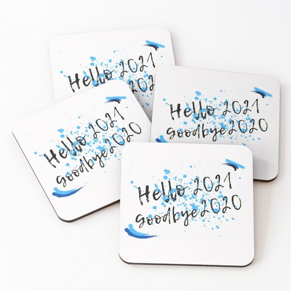 Item preview, Hello 2021 Goodbye 2020 designed and sold by ClearThoughts.