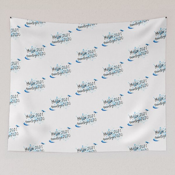 Item preview, Hello 2021 Goodbye 2020 designed and sold by ClearThoughts.