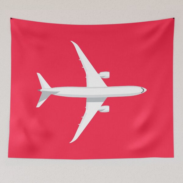 Item preview, 787 Passenger Jet Airliner Aircraft - Crimson designed and sold by VoodooCircus.