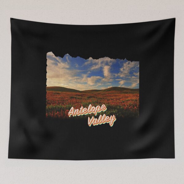 Item preview, Antelope Valley, California Poppy Fields Text Design designed and sold by Designs-Life.