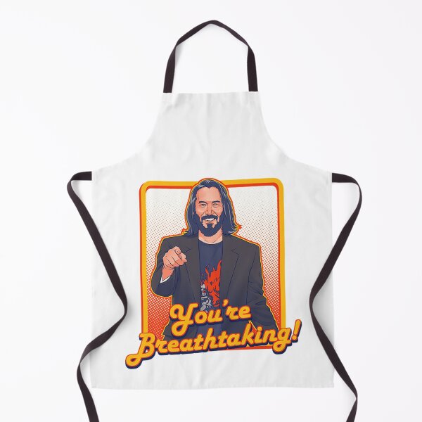 Item preview, Keanu Reeves T-Shirt You're Breathtaking! designed and sold by CarmarHamlyn.