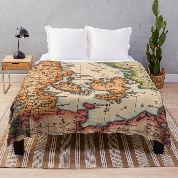 Item preview, Vintage Map designed and sold by ArtsyWishy.