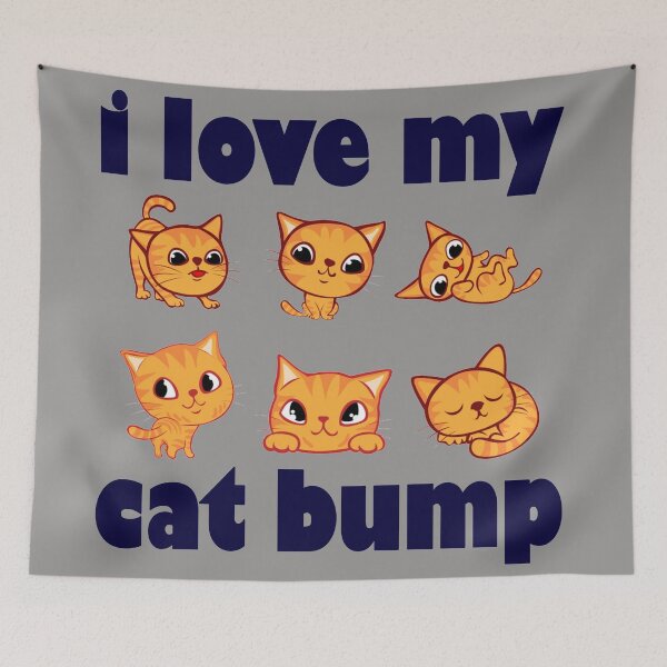 Item preview, i love my cat bump - i love my bump designed and sold by VintagePrada.