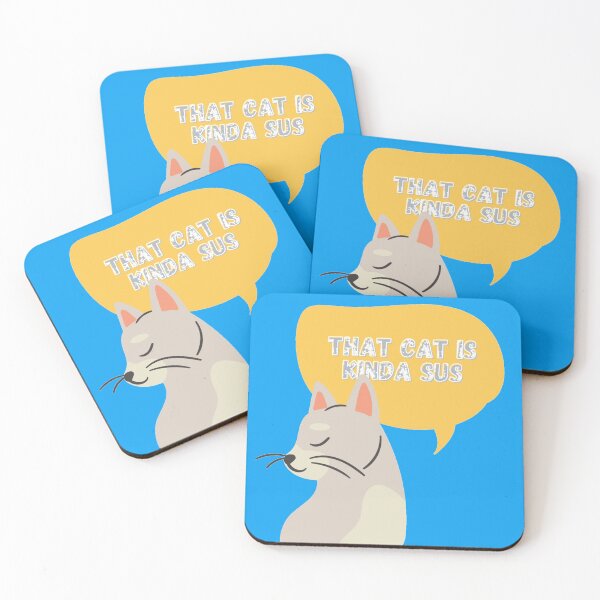Item preview, That Cat is Kinda Sus designed and sold by Kriti Rastogi.