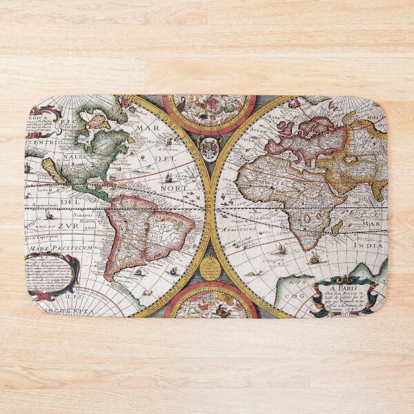 Item preview, Vintage Map designed and sold by ArtsyWishy.