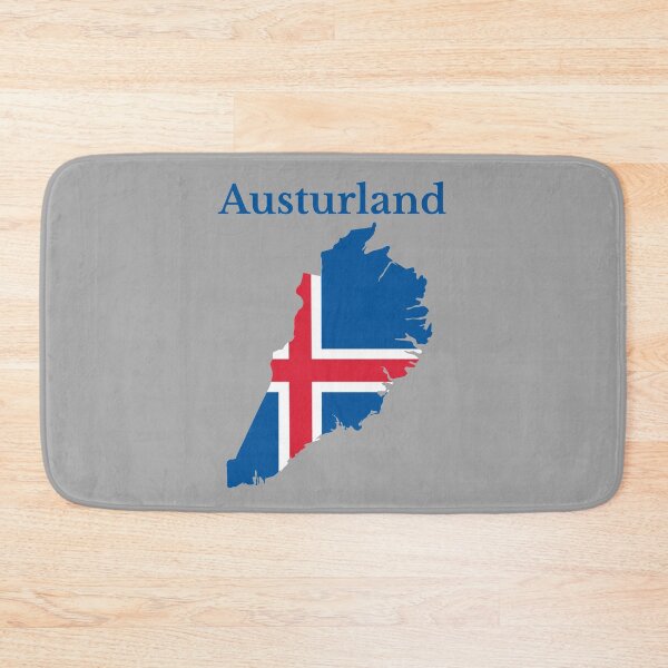 Item preview, Iceland Eastern Region Map. designed and sold by marosharaf.