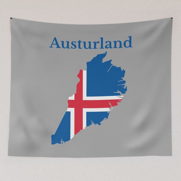 Item preview, Iceland Eastern Region Map. designed and sold by marosharaf.
