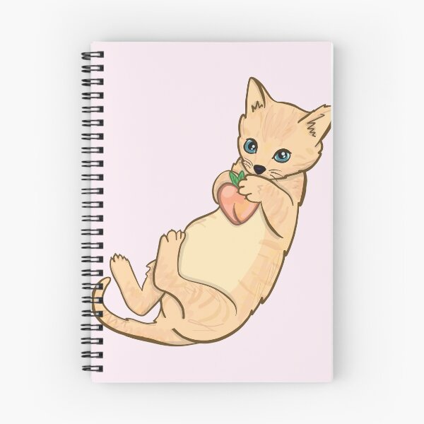 Item preview, Orange Cat with Peach designed and sold by emroccs.