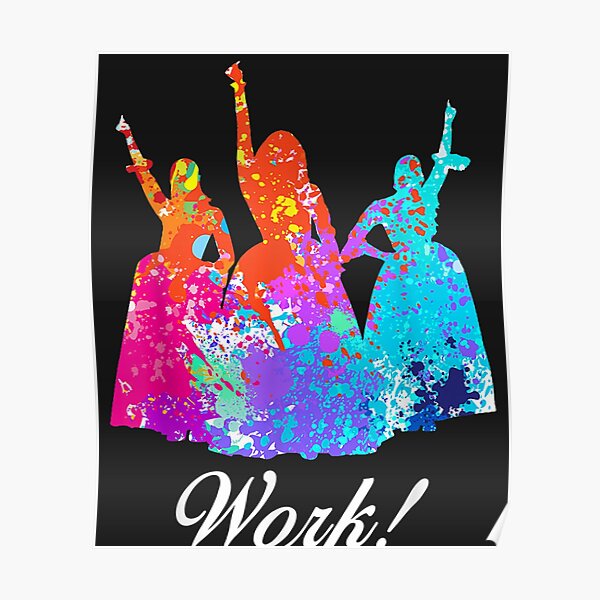 Schuyler Sisters Work Color Gift For Men Woman Kids Poster