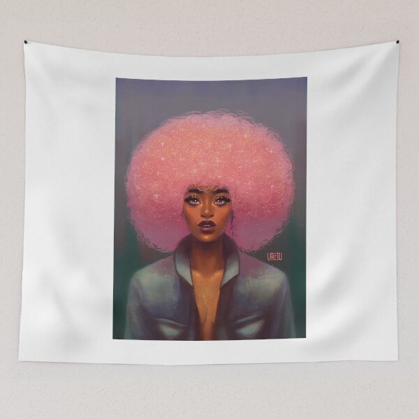 Item preview, Pink Hair T-ShirtP! Nk Afro designed and sold by CarmarHamlyn.