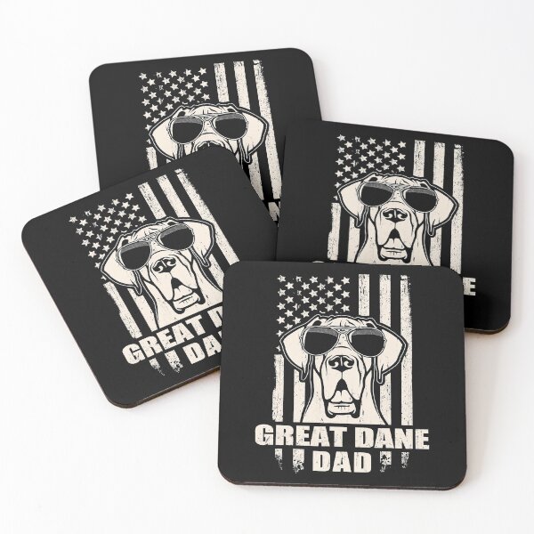 Item preview, Great Dane Dad Cool Vintage Retro Proud American designed and sold by JamesClarke84.
