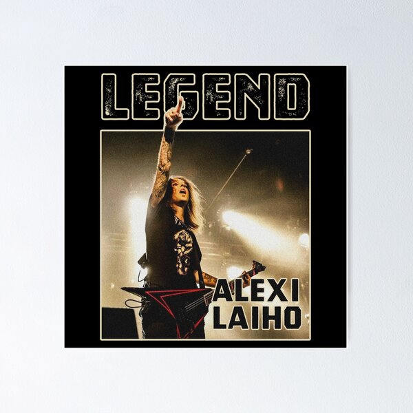 Item preview, Rock Metal Artwork - Alexi COBHC (RIP) designed and sold by Leonyjaya08.