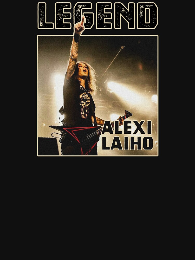 Thumbnail 7 of 7, Essential T-Shirt, Rock Metal Artwork - Alexi COBHC (RIP) designed and sold by Leonyjaya08.