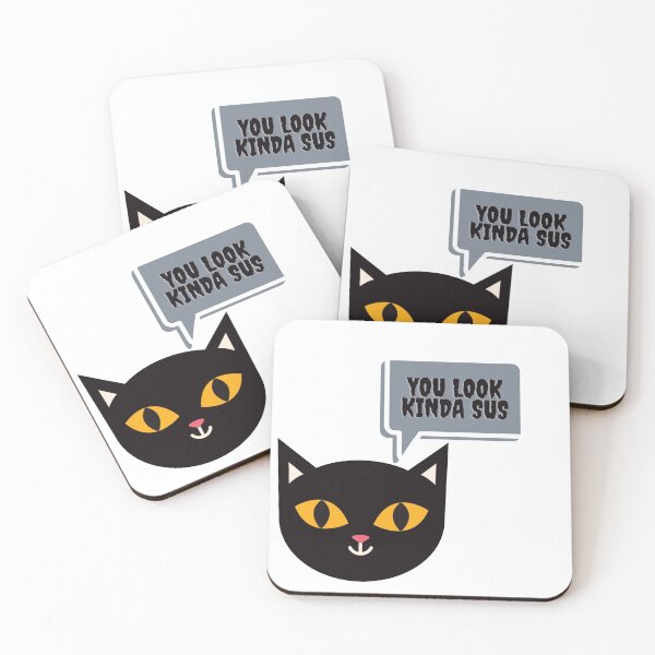 Item preview, You Look Kinda Sus- Cat Sus designed and sold by Kriti Rastogi.