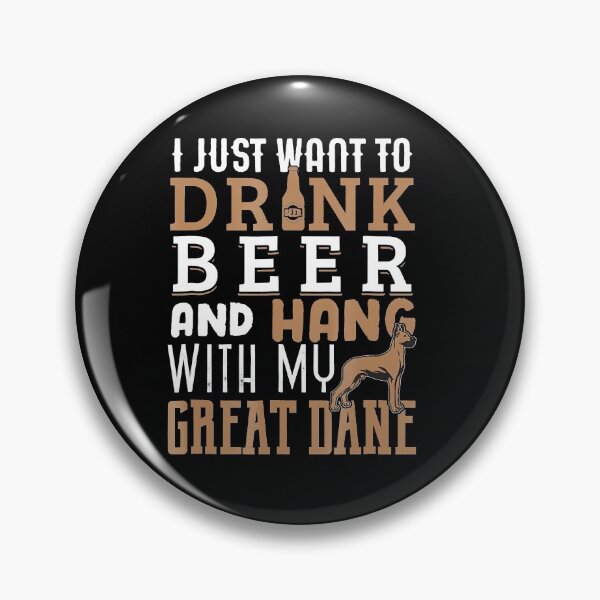 Item preview, Great Dane Dad Funny Fathers Day Dog Lover Beer designed and sold by JamesClarke84.