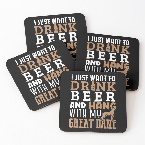 Item preview, Great Dane Dad Funny Fathers Day Dog Lover Beer designed and sold by JamesClarke84.