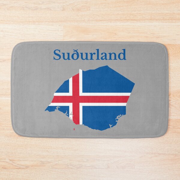 Item preview, Iceland Southern Region Map. designed and sold by marosharaf.