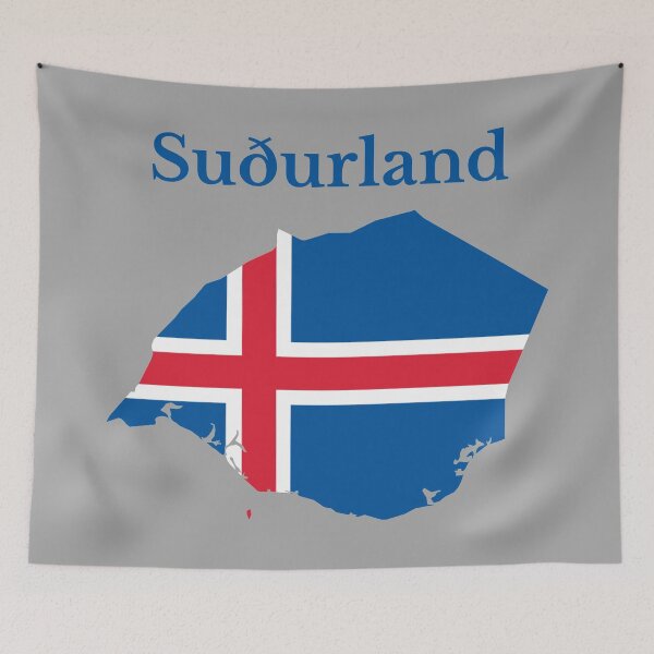 Item preview, Iceland Southern Region Map. designed and sold by marosharaf.