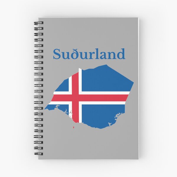 Item preview, Iceland Southern Region Map. designed and sold by marosharaf.