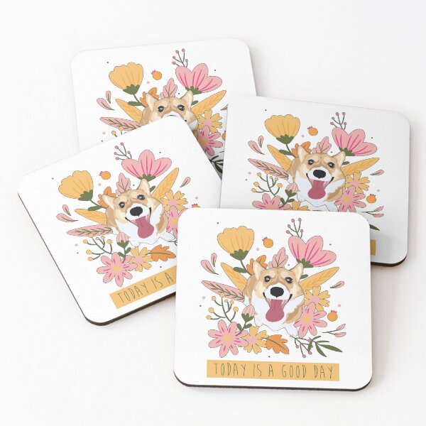 Item preview, Positivity Corgi - Today Is a Good Day designed and sold by MaplewoodMerch.