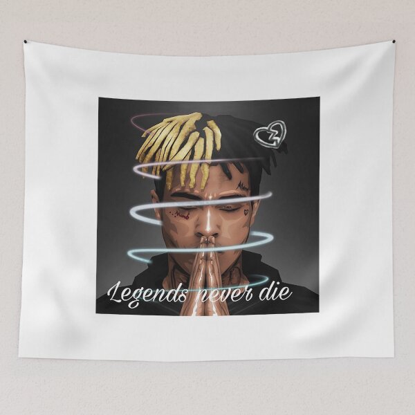 Item preview, Rapper T-ShirtXxxtentaction Legends Never Die designed and sold by CarmarHamlyn.