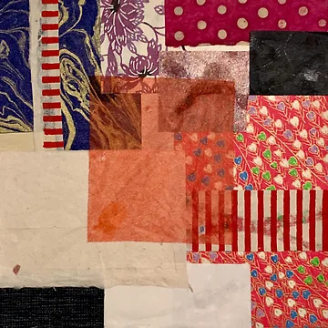 Artwork thumbnail, Paper Collage Pattern12 by angran