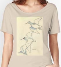Sketching birds Women's Relaxed Fit T-Shirt
