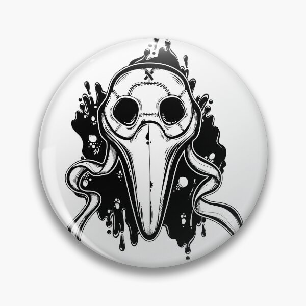 Item preview, Symbol of a health crisis, biohazard, disease outbreak as plague doctor mask.  designed and sold by quantaarcana.