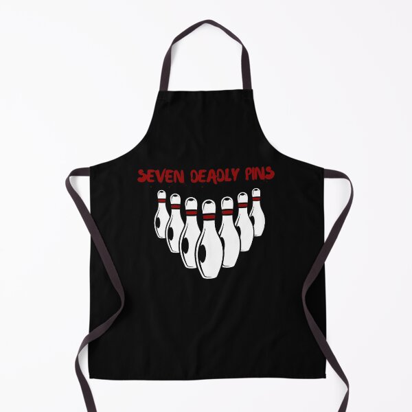 Item preview, Seven Deadly Pins (Bowling) designed and sold by GoaTeeGram.