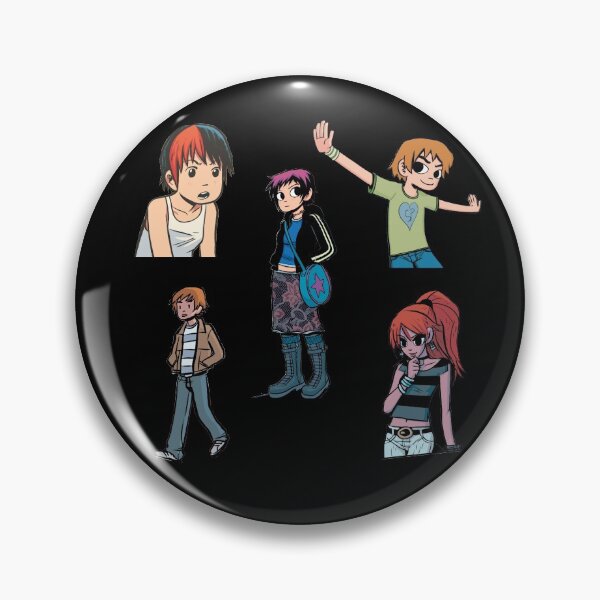 Item preview, Scott Pilgrim || Assorted Sticker Pack #1 designed and sold by blindlady.