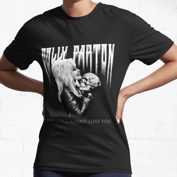 Heavy Metal T-ShirtGoth Metal Dolly Parton Band Shirt Active T-Shirt